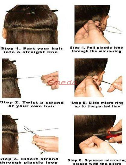 How to Remove Micro Loop Hair Extensions